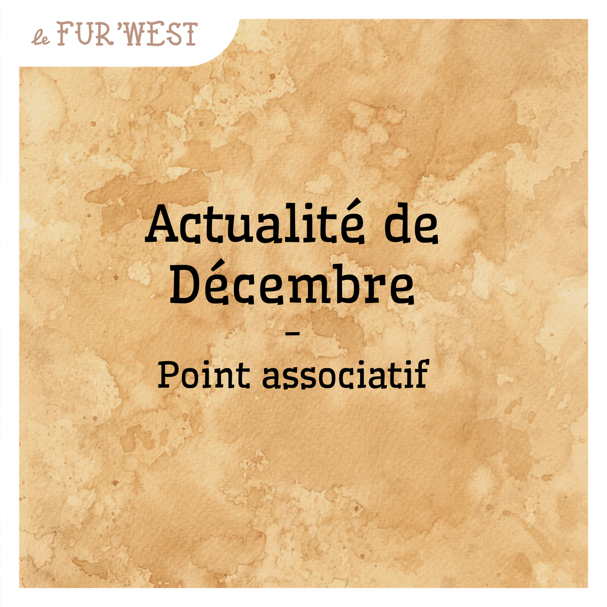 Actualités de Décembre